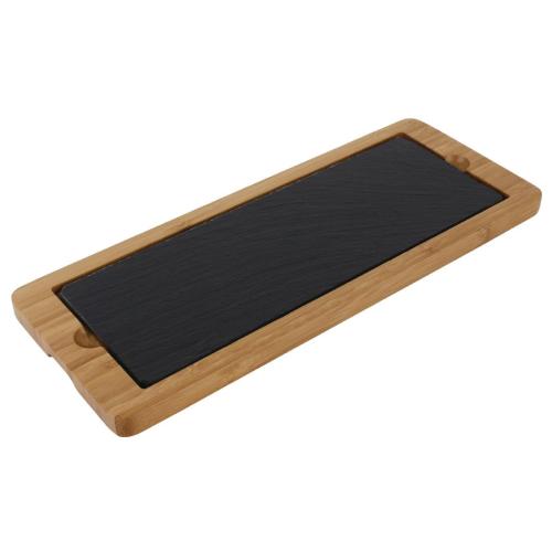 Olympia Wooden Tray for CM062 Slate Platter - 330x130x15mm FSC 100%