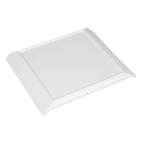 Olympia Kristallon Melamine Platter White - 300x250x25mm 11 4/5x 9 4/5x 1"
