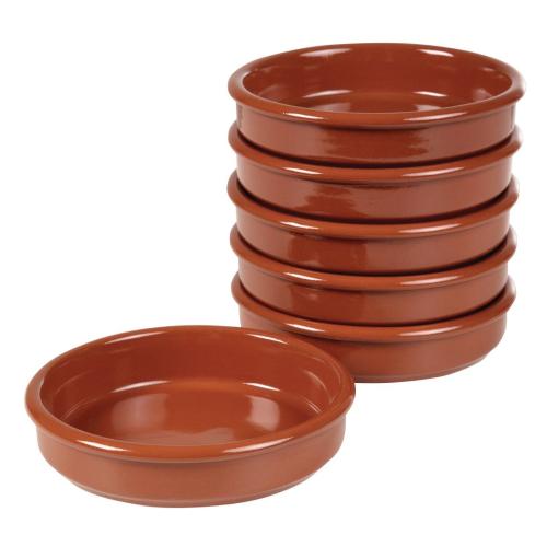 Terracotta Tapas Dish - 128mm 5" (Box 24)