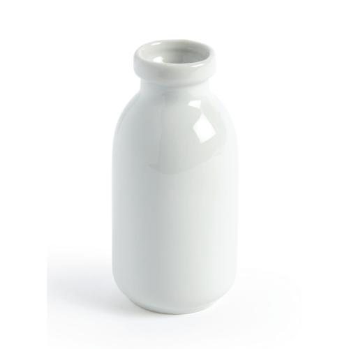 Olympia Whiteware White Mini Milk Bottle - 145ml 4 9/10fl oz (Box 12)