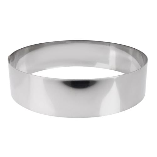 De Buyer St/St Mousse Ring - 240mm dia x 60mm