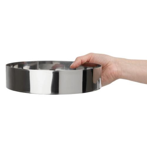 De Buyer St/St Mousse Ring - 240mm dia x 60mm
