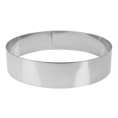 De Buyer St/St Mousse Ring - 200x45mm
