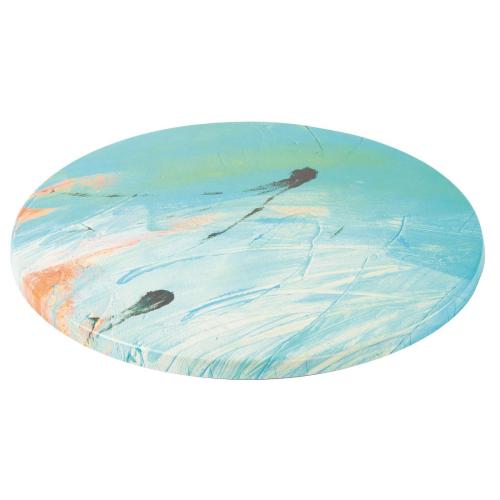 Werzalit Round 800mm Table Top Primavera 227 (B2B)