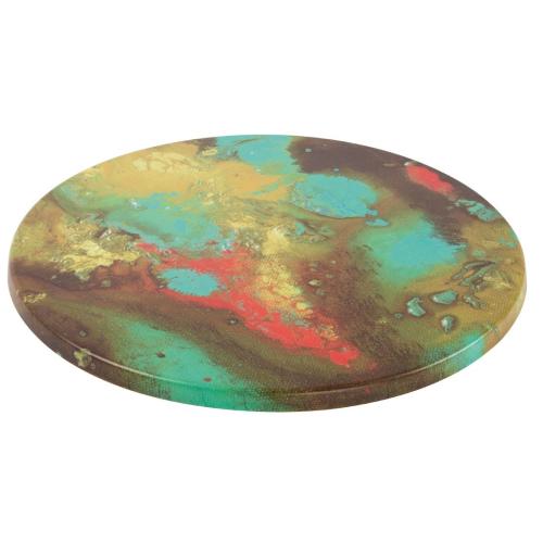 Werzalit Round 600mm Table Top Esmeralda 231 (B2B)