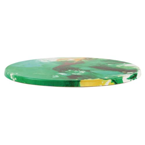 Werzalit Round 800mm Table Top Oceano 239 (B2B)