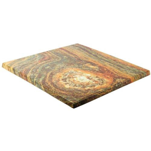Werzalit Square 700mm Table Top Rusty 236 (B2B)