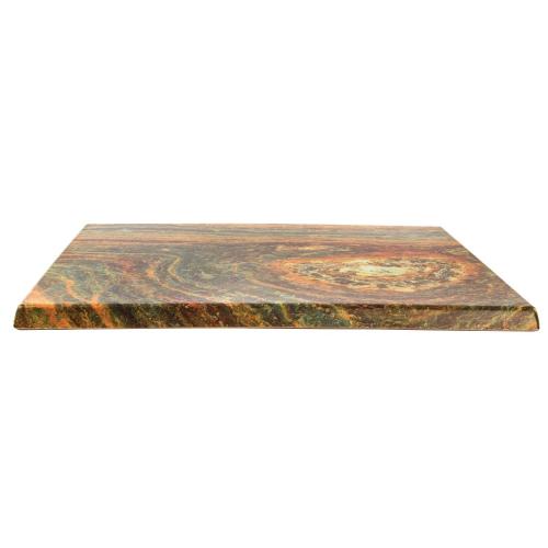 Werzalit Square 700mm Table Top Rusty 236 (B2B)