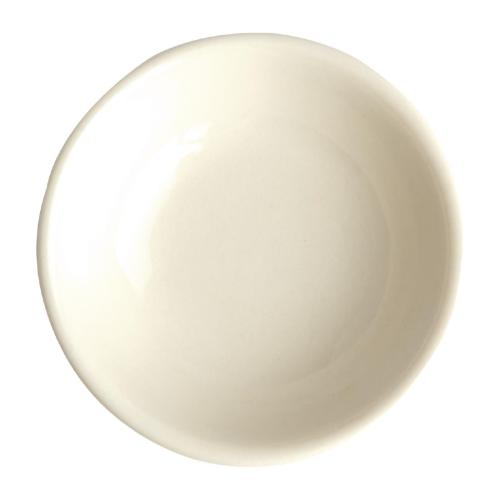 Olympia Ivory Soy Dish - 70mm 2 3/4" (Box 12)