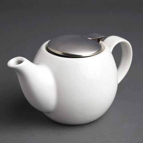 Olympia Cafe Teapot White - 510ml 17 1/5fl oz (Box 1)