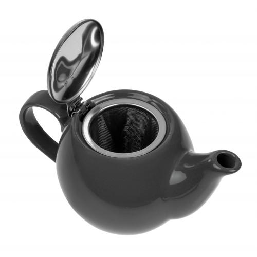 Olympia Cafe Teapot Charcoal - 510ml 17 1/5fl oz (Box 1)