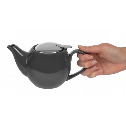 Olympia Cafe Teapot Charcoal - 510ml 17 1/5fl oz (Box 1)