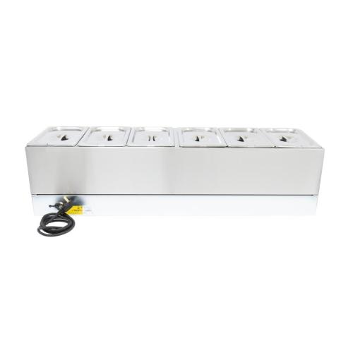 Parry Bain Marie Wet Well 6 x 1/3 GN 3kW (Direct)