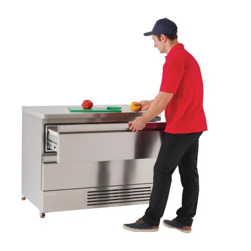 Foster FlexDrawer 2 Drawer Counter Fridge/Freezer FFC6-2 (Direct)