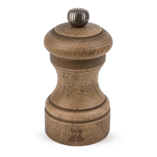 Peugeot Antique Pepper Mill Wood - 100mm 4"