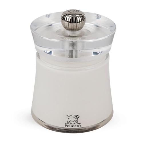 Peugeot Bali Acrylic Salt Mill White - 80mm 3"