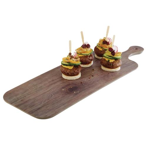 APS Oak Effect Melamine Paddle Board - 480x200x15mm handle 130mm (B2B)