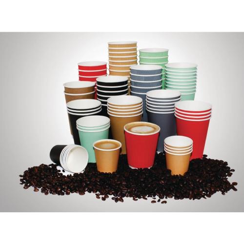 Fiesta Recyclable Hot Cup Double Wall Kraft 12oz (Sleeve 25)