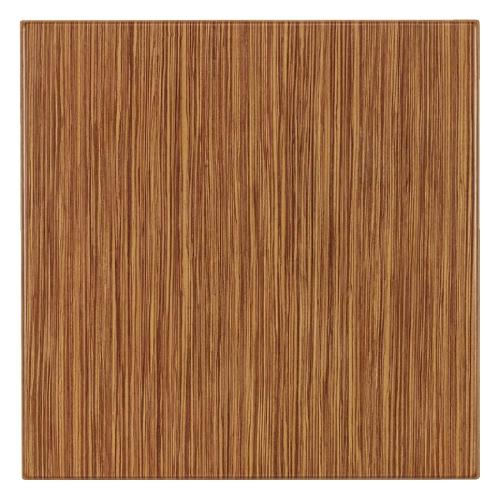 Werzalit Square 800mm Table Top (Zebrano 318) (B2B)