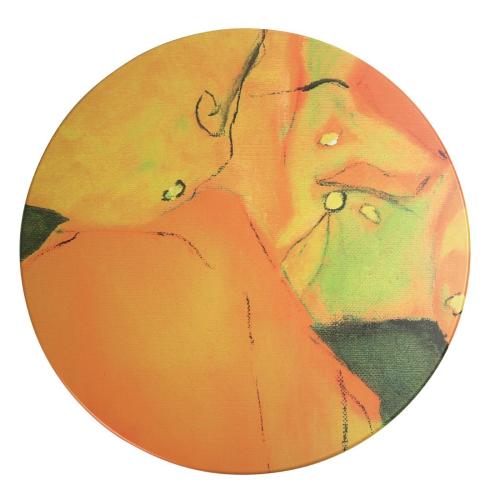 Werzalit Round 700mm Table Top (Foglia Di Autunno 221) (B2B)