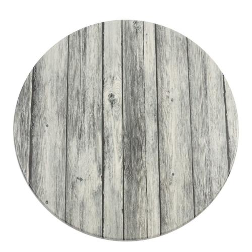 Werzalit Round Table Top Antique White 202 - 700mm (B2B)