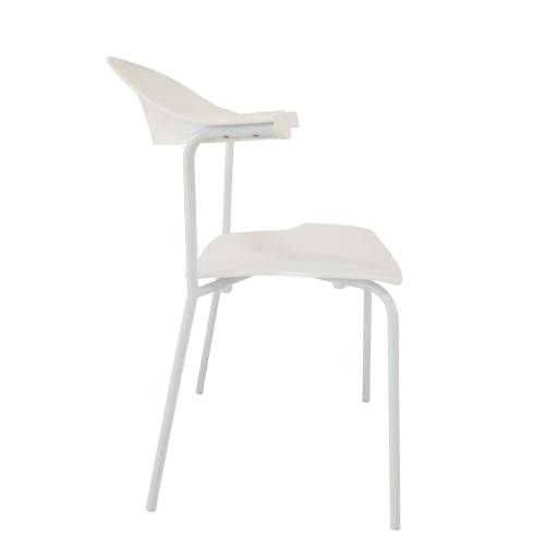 Bolero PP Wishbone Chair (White) (Pack 4)