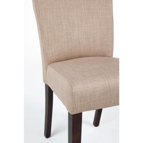 Bolero Contemporary Dining Chair Natural (Pack 2)