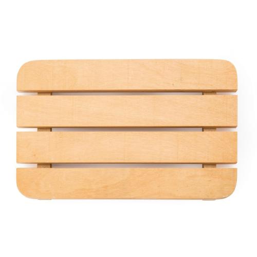 Wooden Slatted Amenities Tray