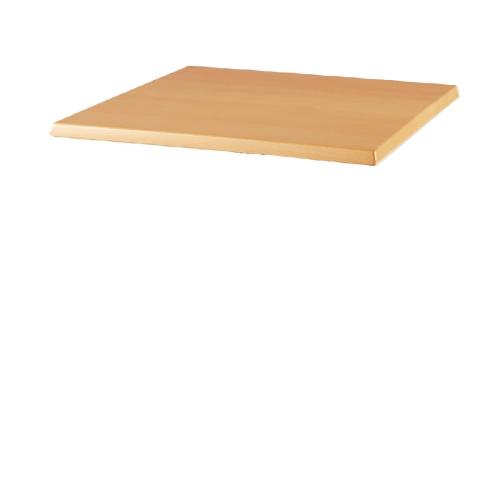 Werzalit Square 800mm Table Top (Planked Beech 019) (B2B)