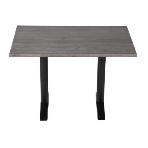 Werzalit Table Top Ponderosa Grey Rectangular 179)- 1100x700mm