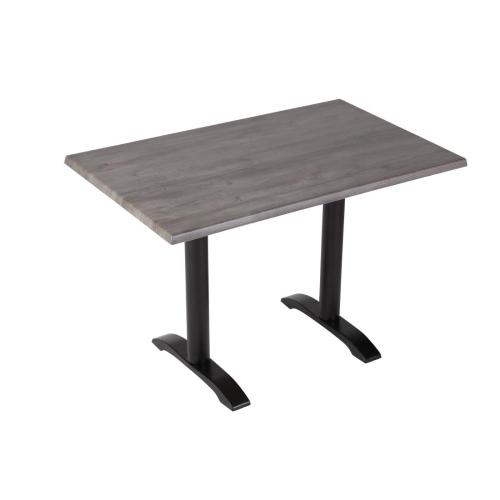 Werzalit Table Top Ponderosa Grey Rectangular 179)- 1100x700mm