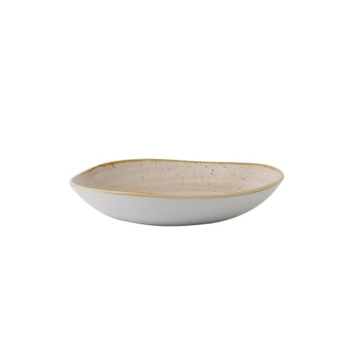 Churchill Stonecast Nutmeg Cream Round Trace Bowl - 9 7/8" (Box 12) (Direct)