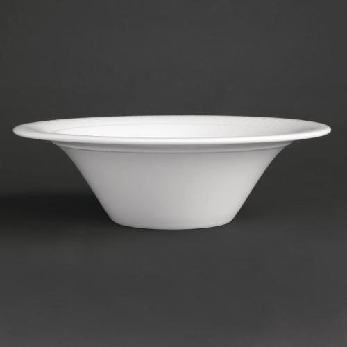 Royal Porcelain Maxadura Linear Embossed Deep Bowl - 270mm (Box 6)