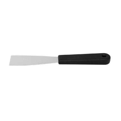 Schneider Stainless Steel Spatula 40mm with Black PP handle