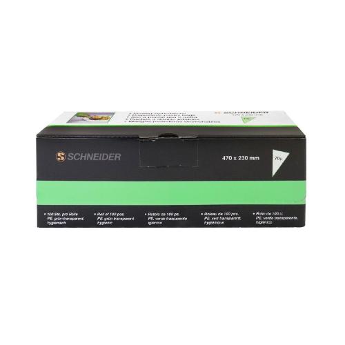 Schneider Green Disposable Pastry Bag - 470x230mm (Pack 100)