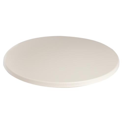 Werzalit Round Table Top Cream 167 - 600mm (B2B)