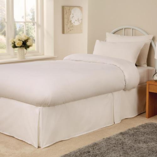 Essentials Spectrum Flat Sheet White - Single - 178x255cm