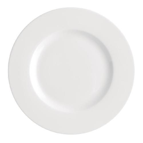 Royal Porcelain Maxadura Flat Extra Wide Rim Plate - 225mm 8 3/4" (Box 12)