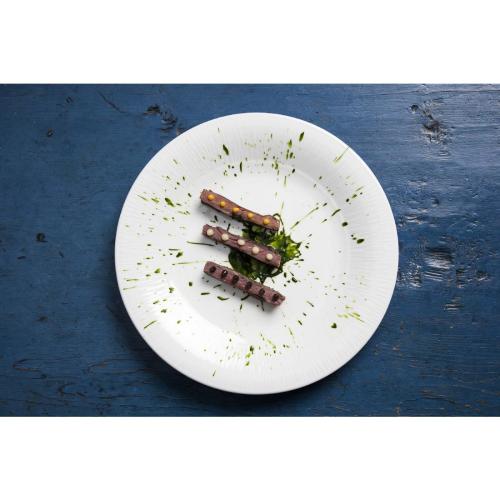 Royal Porcelain Maxadura Linear Embossed Plate - 290mm (Box 12)