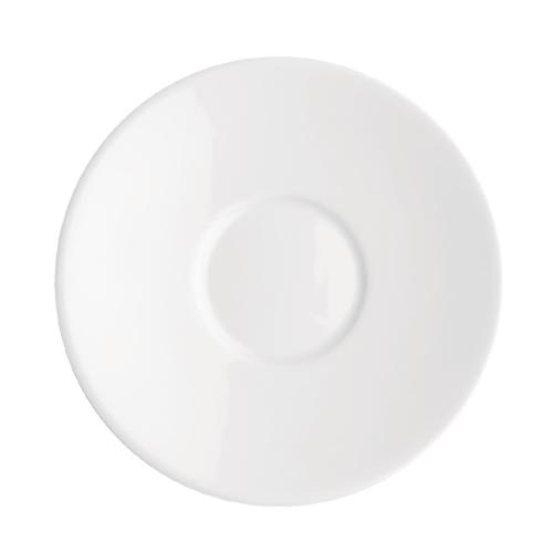 Royal Porcelain Classic Saucer for Elegant Espresso Cup (GT925) - 120mm (Box 12)