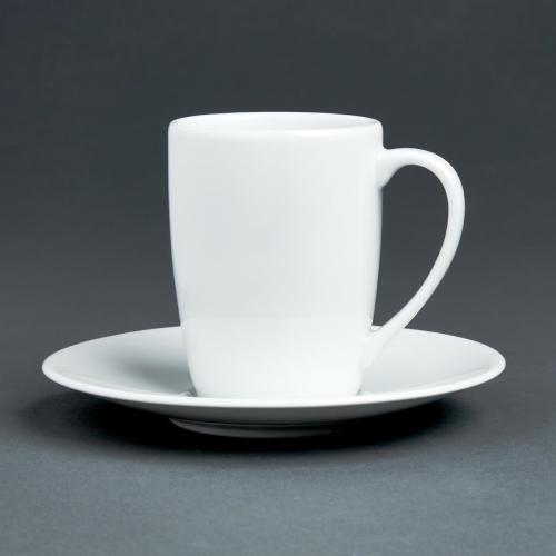 Royal Porcelain Classic Saucer for Elegant Espresso Cup (GT925) - 120mm (Box 12)
