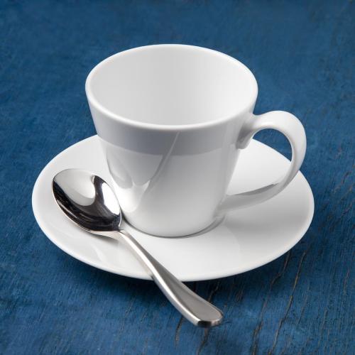 Royal Porcelain Classic Saucer for Elegant Espresso Cup (GT925) - 120mm (Box 12)
