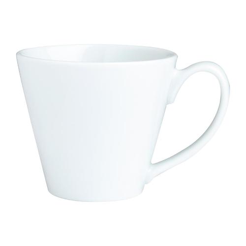 Royal Porcelain Classic Elegant Tea Cup White - 210ml 7.4oz (Box 12)
