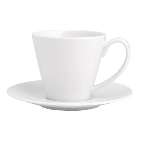 Royal Porcelain Classic Elegant Tea Cup White - 210ml 7.4oz (Box 12)