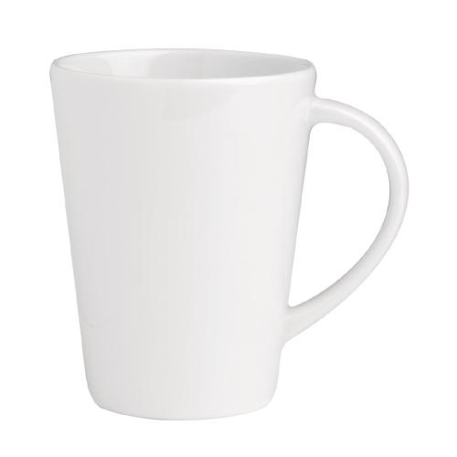 Royal Porcelain Classic Latte Mug White - 275ml 9.7oz (Box 6)
