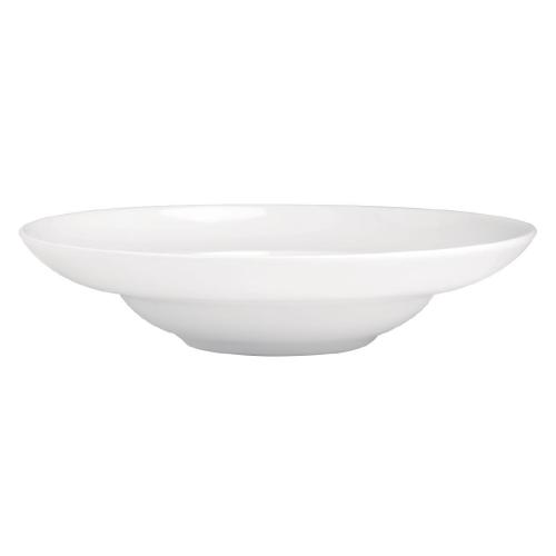 Royal Porcelain Classic Inner Rim Bowl White - 230mm 9" (Box 12)