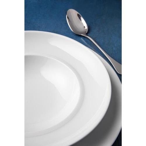 Royal Porcelain Classic Inner Rim Bowl White - 230mm 9" (Box 12)