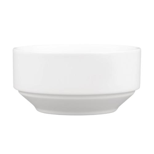 Royal Porcelain Classic Stacking Bowl White - 110mm 4 1/4" (Box 12)
