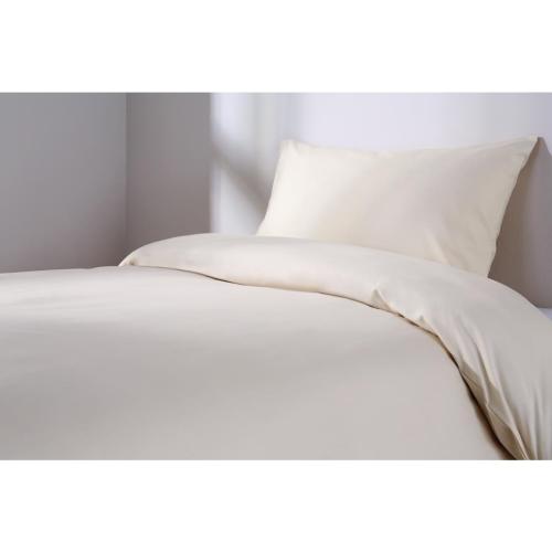 Essentials Spectrum Fitted Sheet Ivory - Single 90x190cm