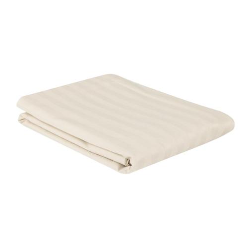 Comfort Satin/H Duvet Cvrs Open Oatmeal - Single 137x203cm